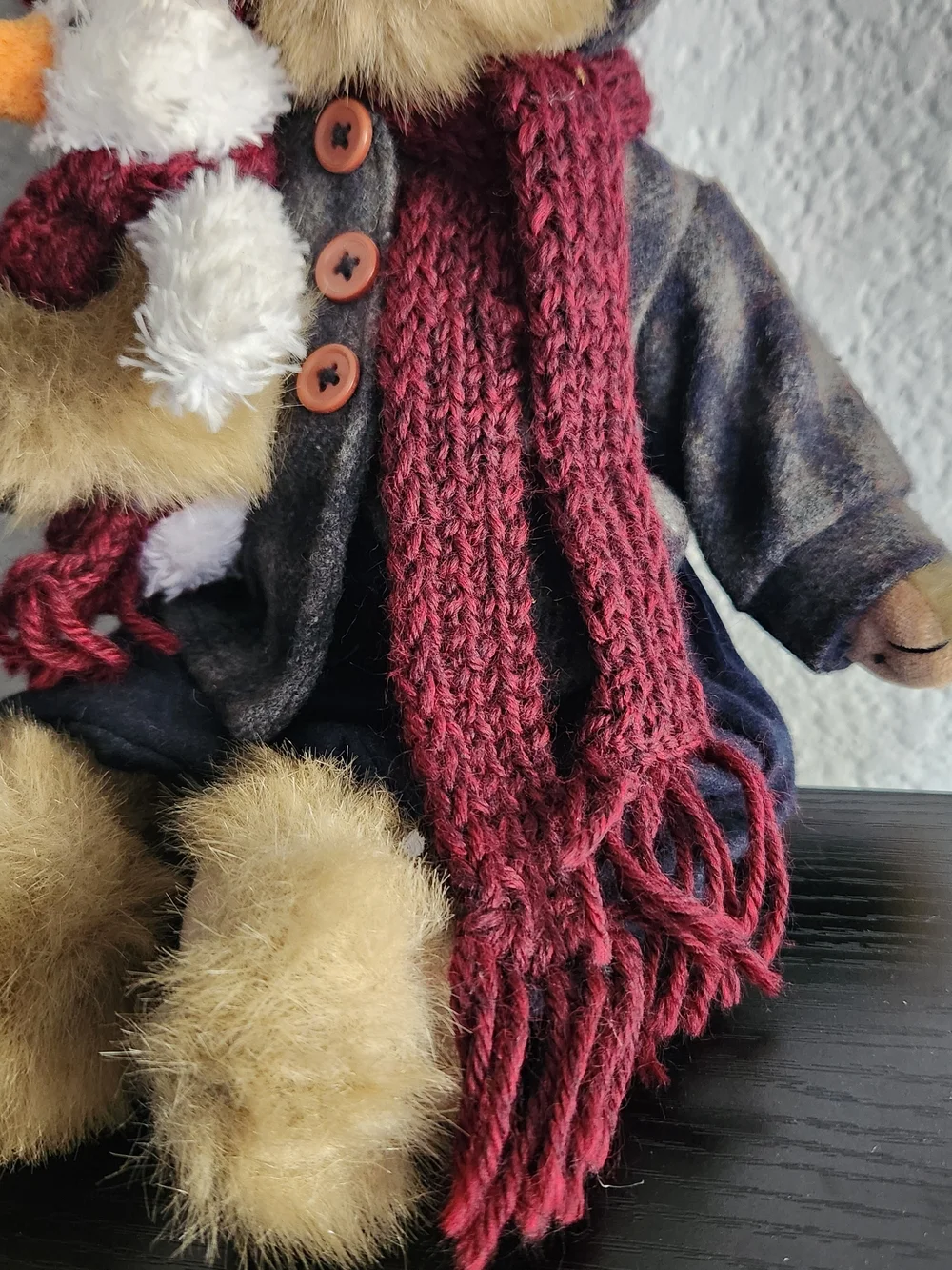 Bearington Collectabke Series Virginia and Jack & Frost Holiday Bears 14in NWT